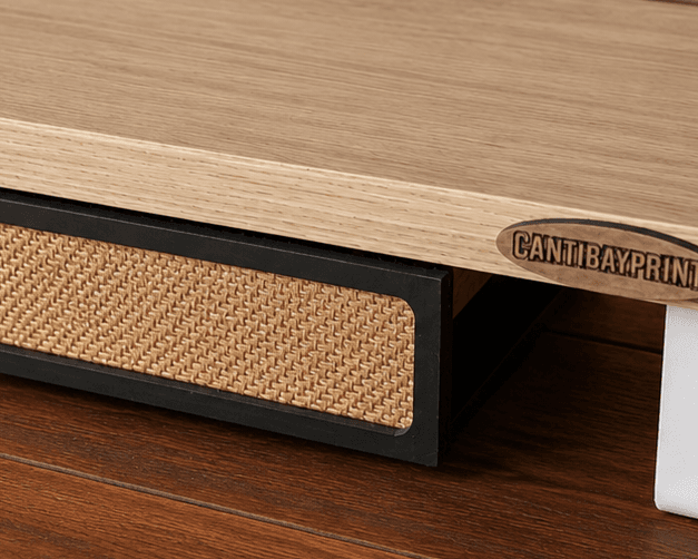 Soporte Elevador De Monitor Mini, Con Cajón Cantibayprint